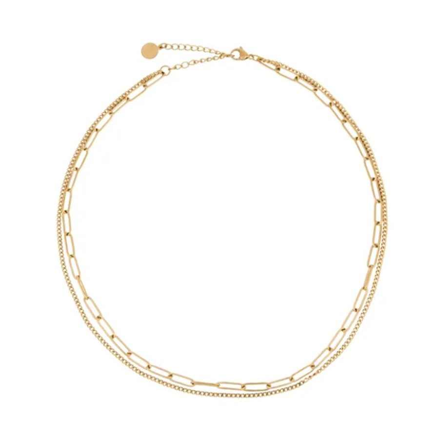 CACHAREL OLYMPE - COLAR DOURADO PARA SENHORA